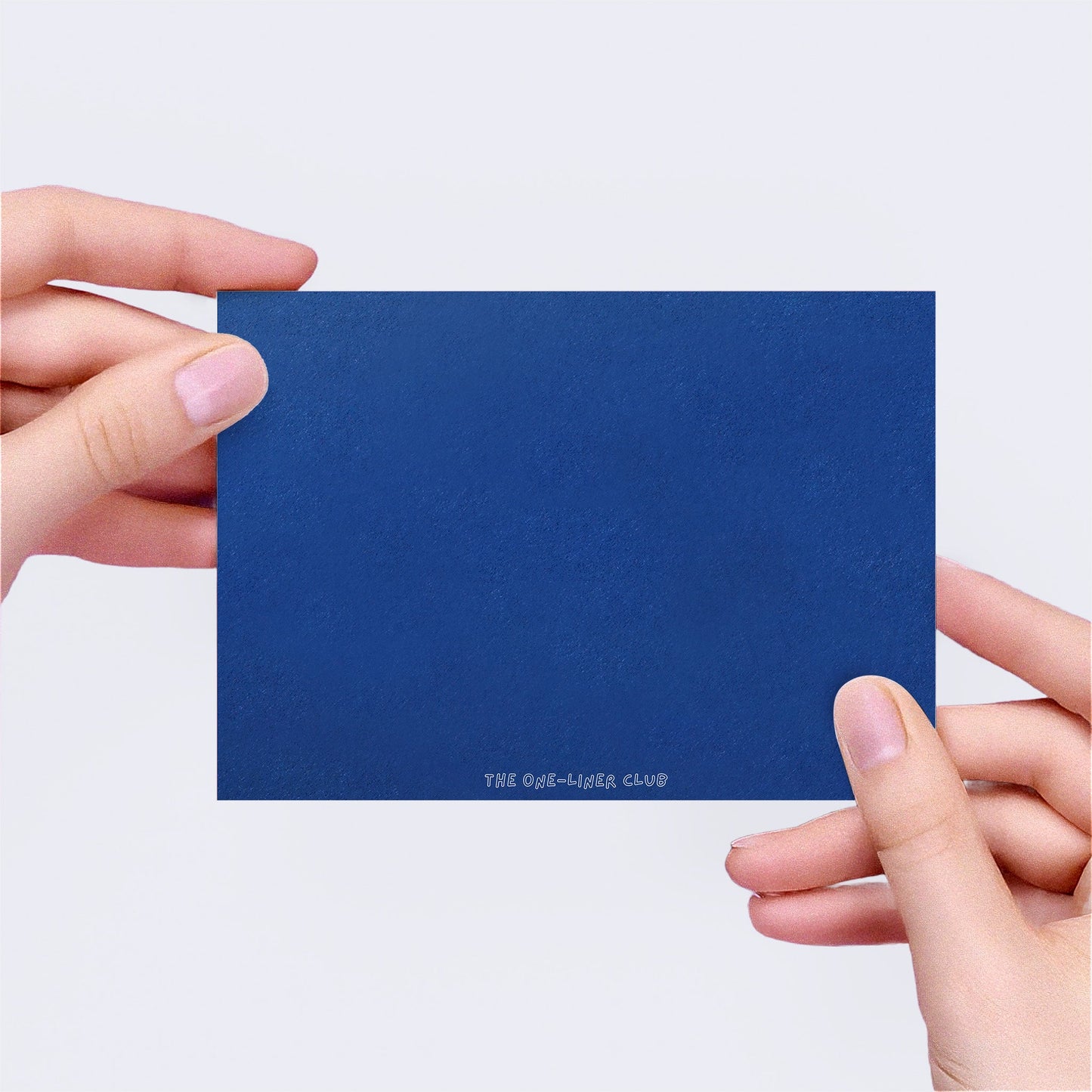 Hello little wonder - Blue card