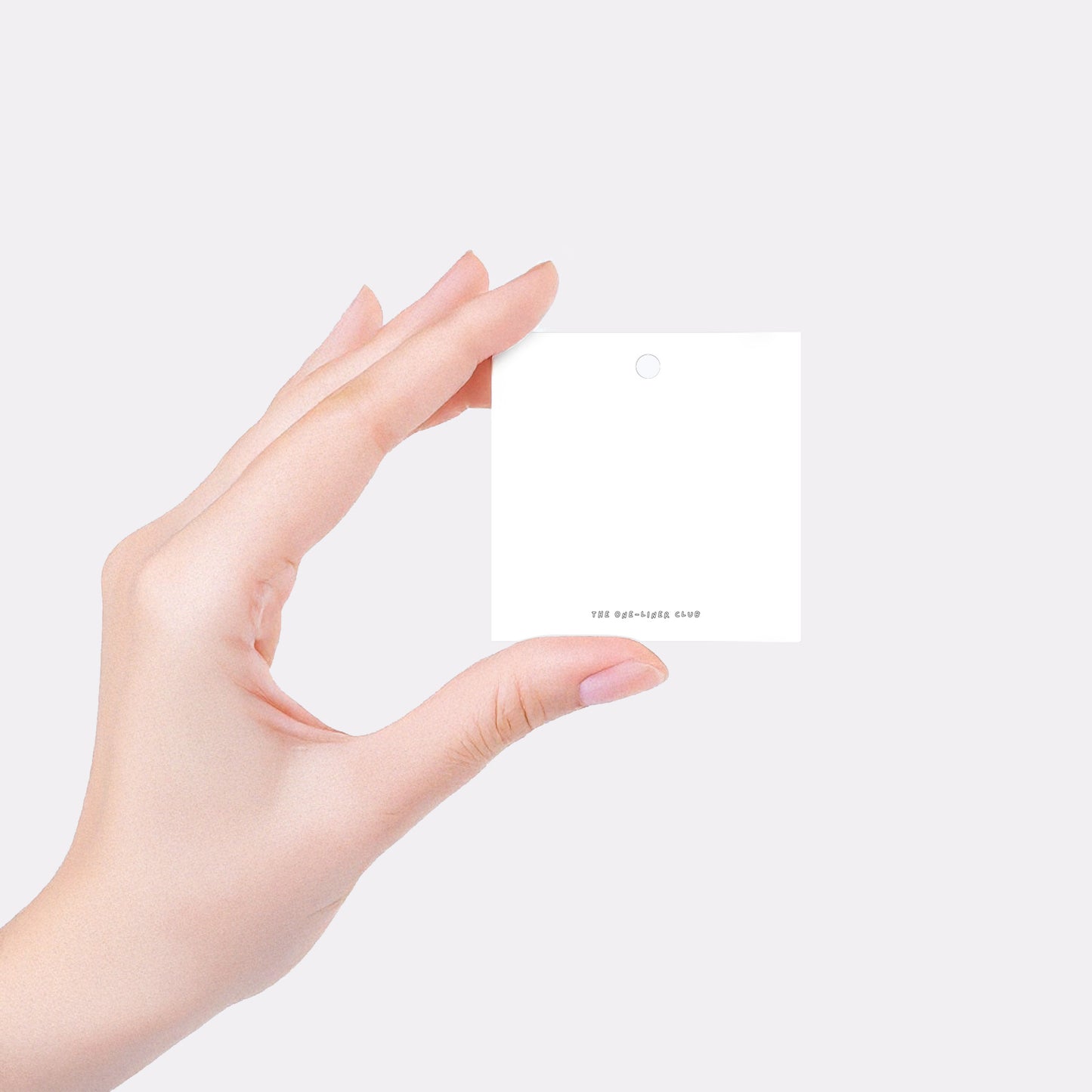 Tiny note big thanks - Gift tag