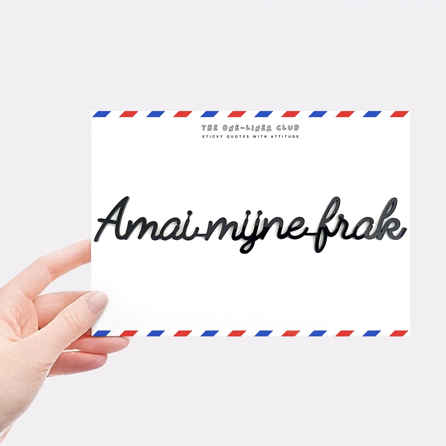 Amai mijne frak