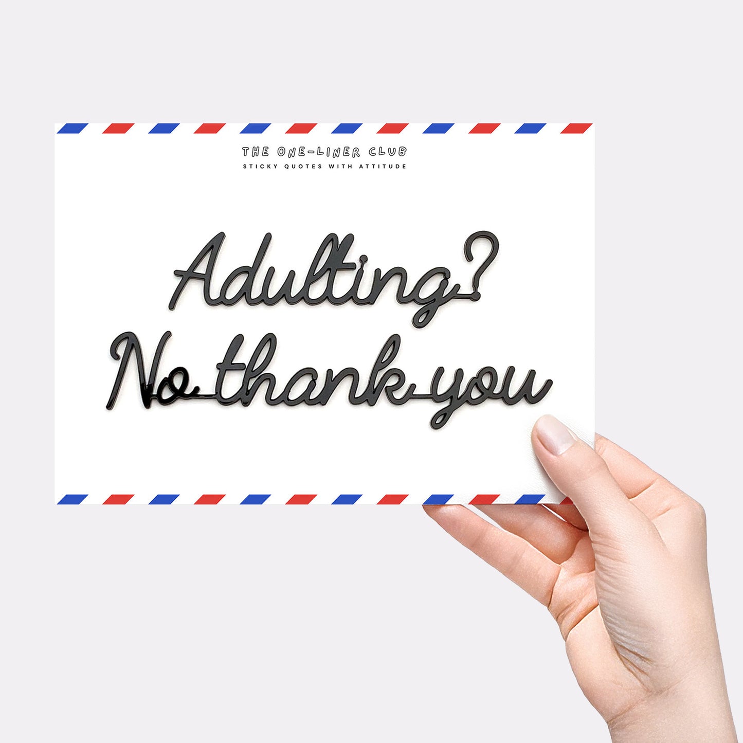 Adulting? No thank you