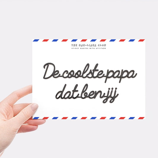 De coolste papa dat ben jij