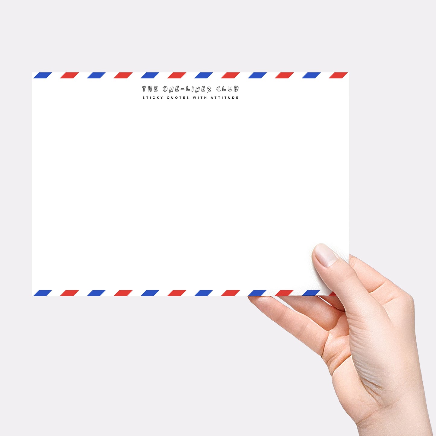 Design your own A5 sticky quote