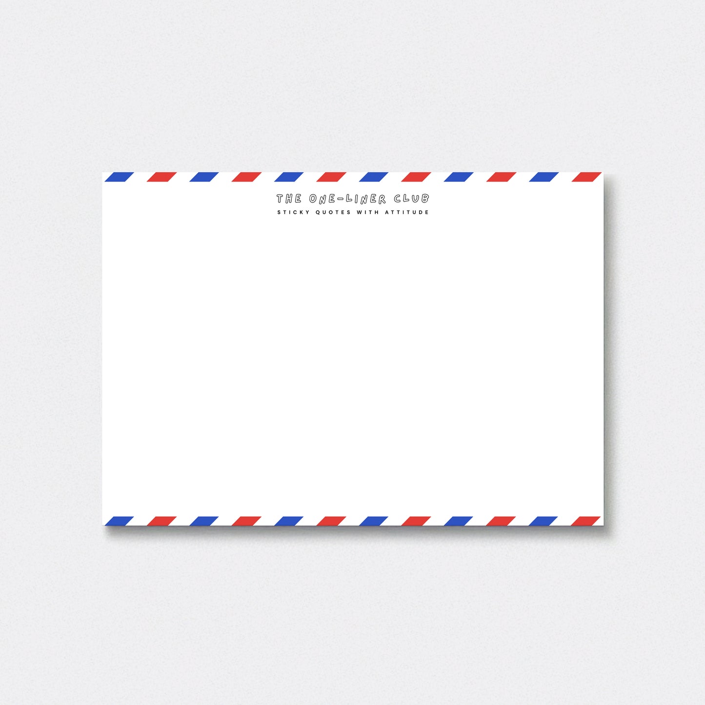 Design your own A5 sticky quote