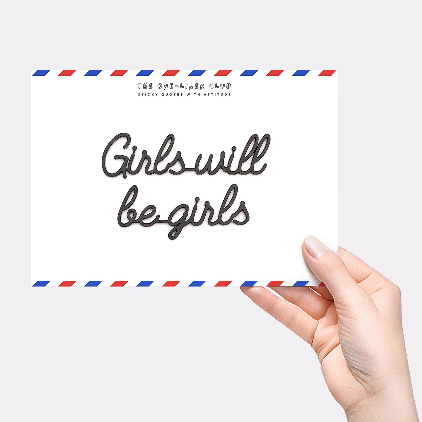 Girls will be girls