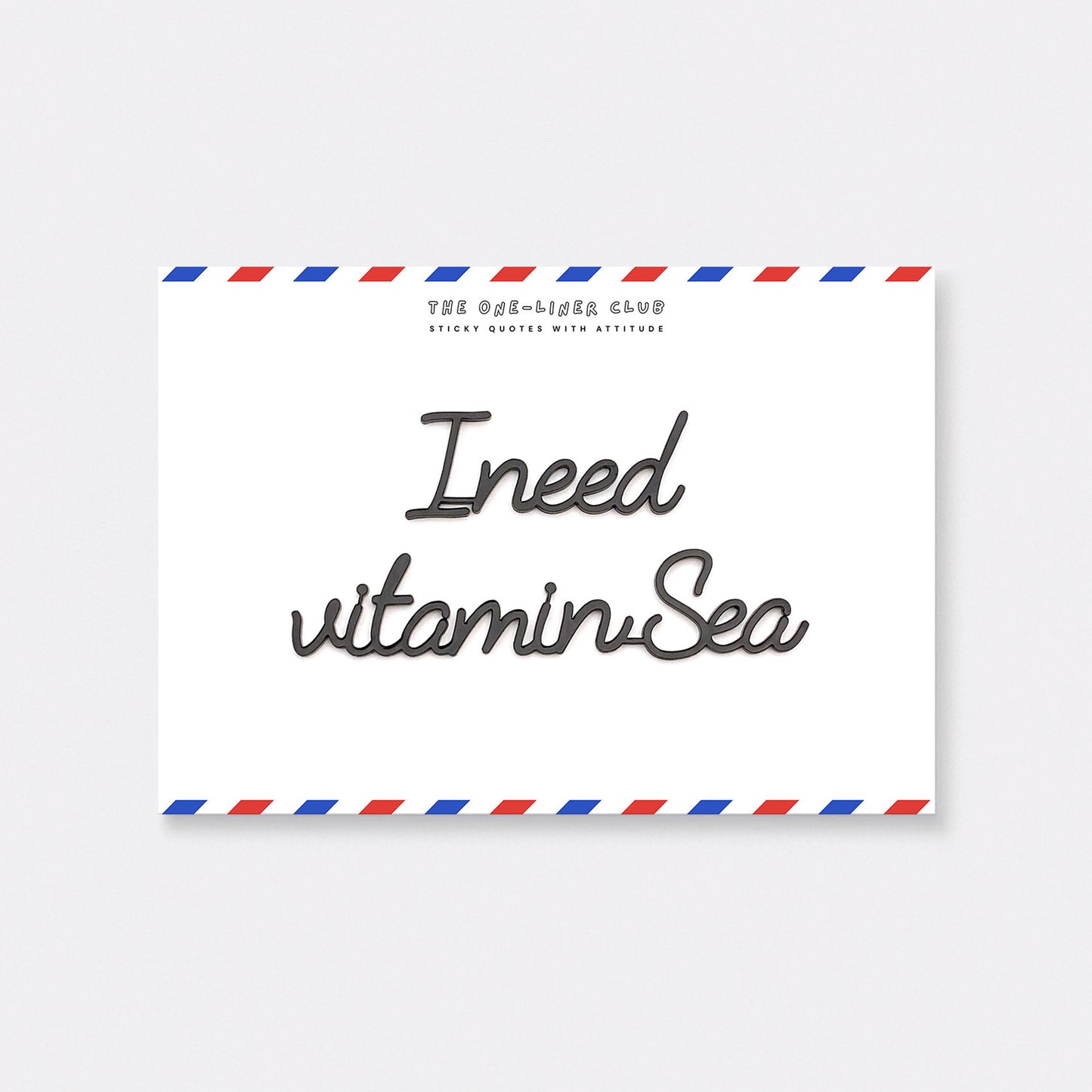 I need vitamin sea
