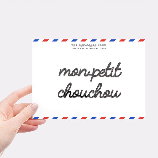 Mon petit chouchou