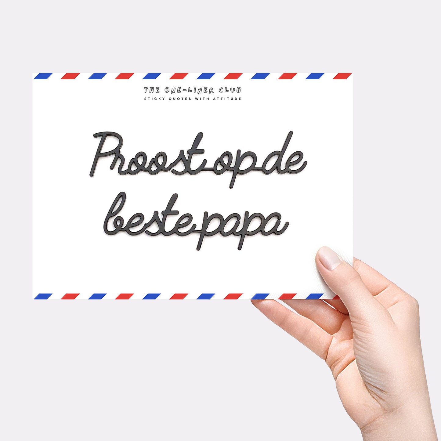 Proost op de beste papa