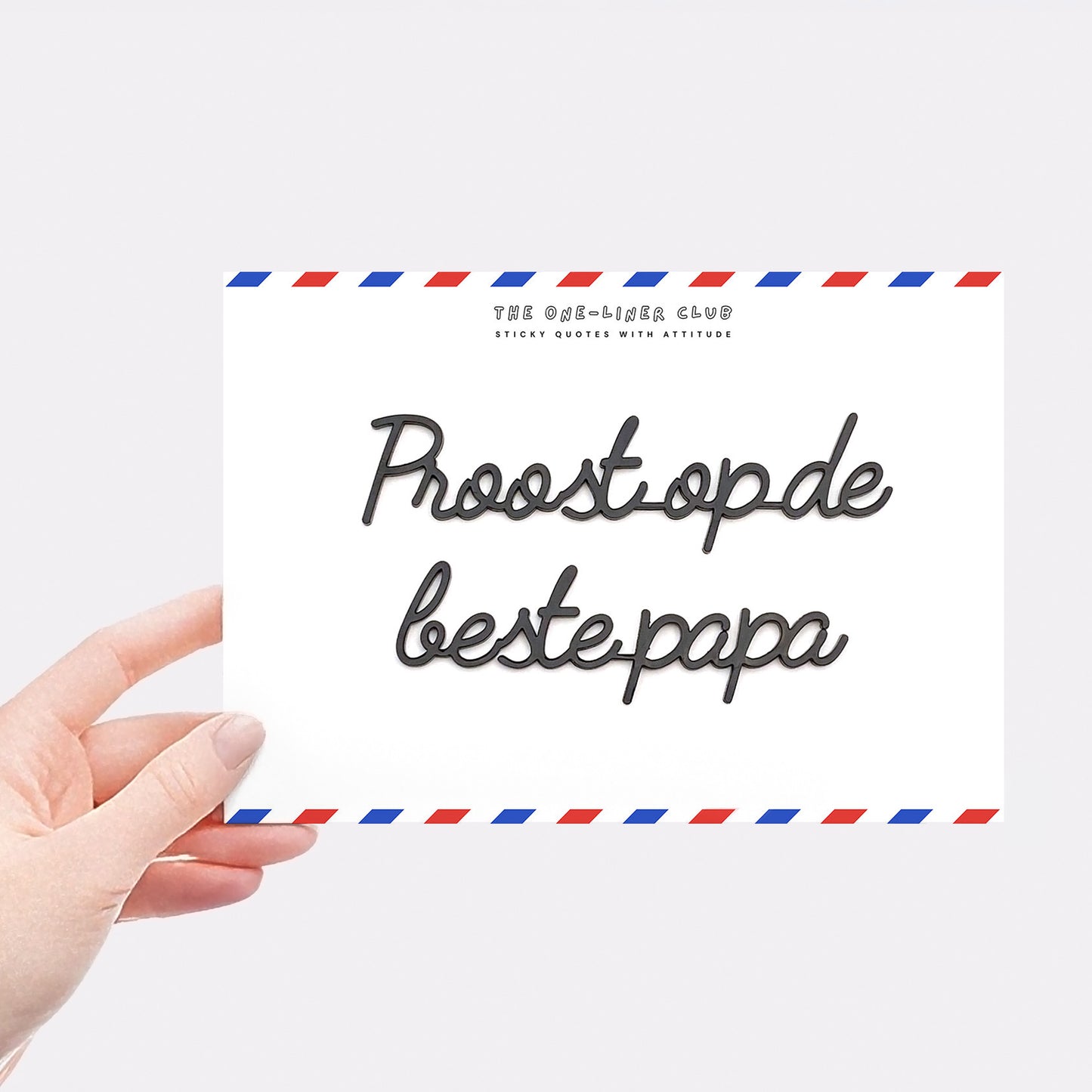 Proost op de beste papa