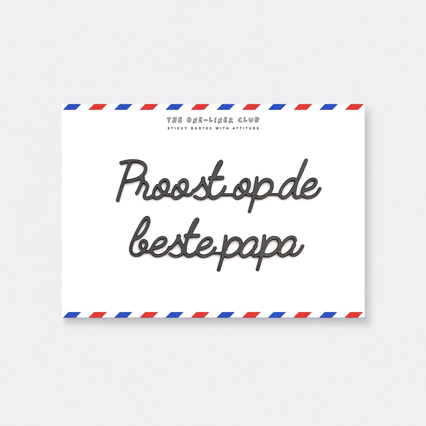 Proost op de beste papa