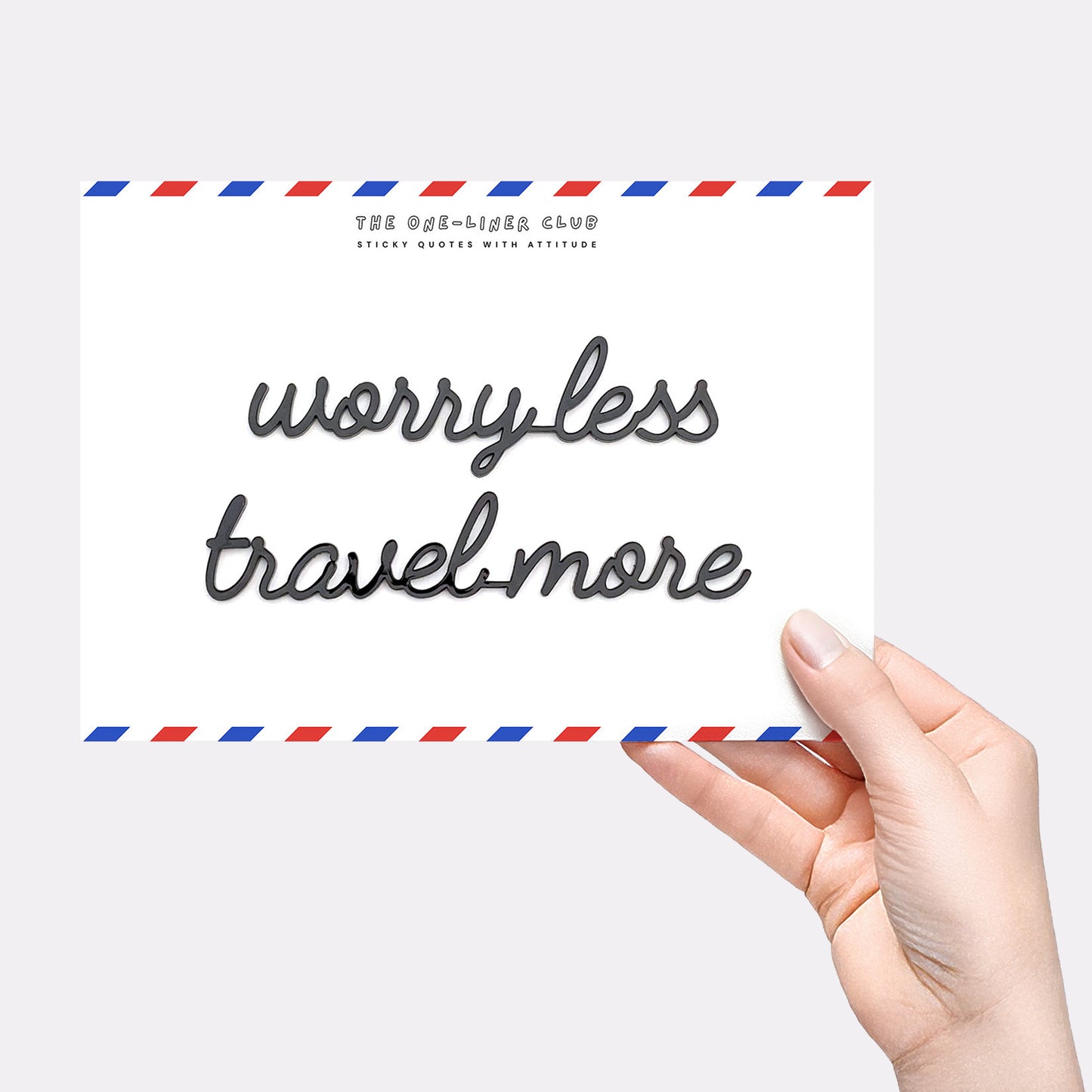 Worry less travel more