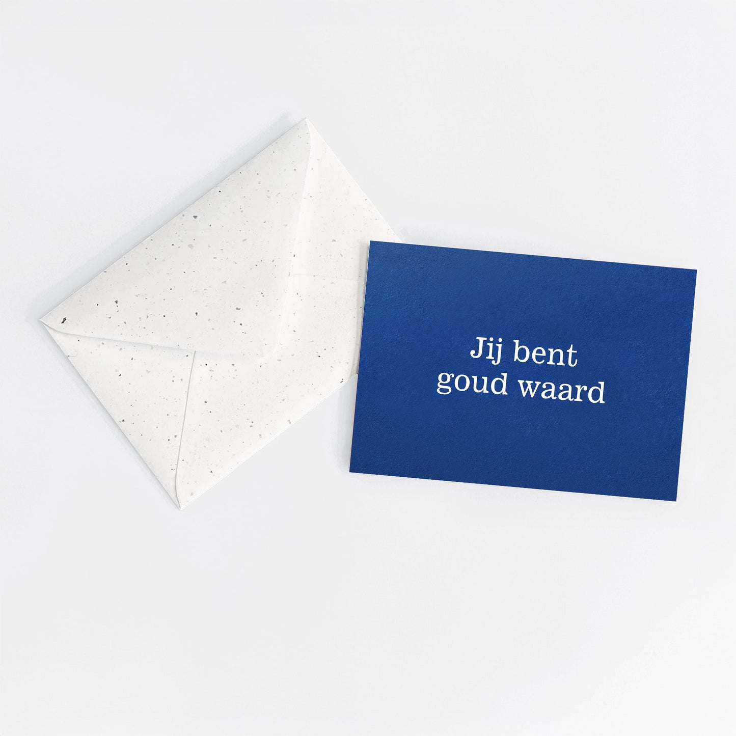 Jij bent goud waard - Blue card