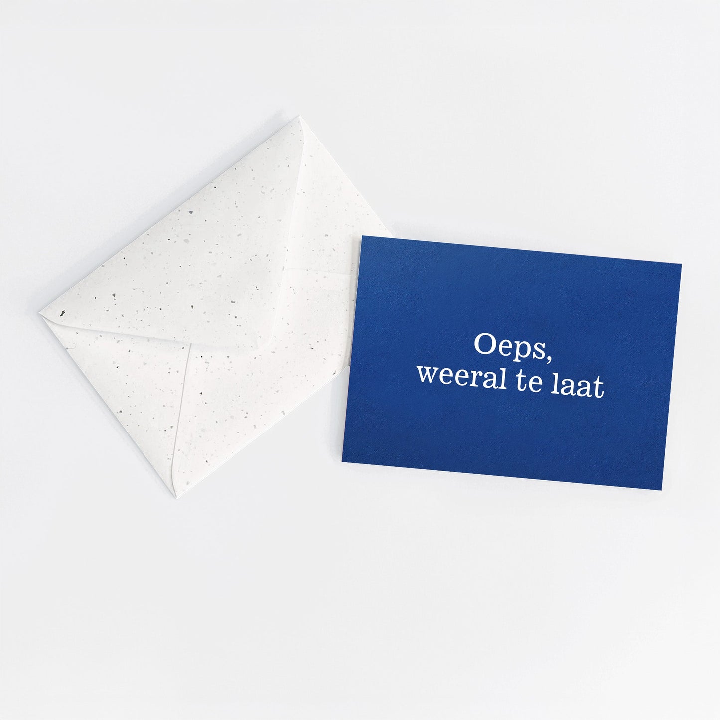 Oeps weeral te laat - Blue card