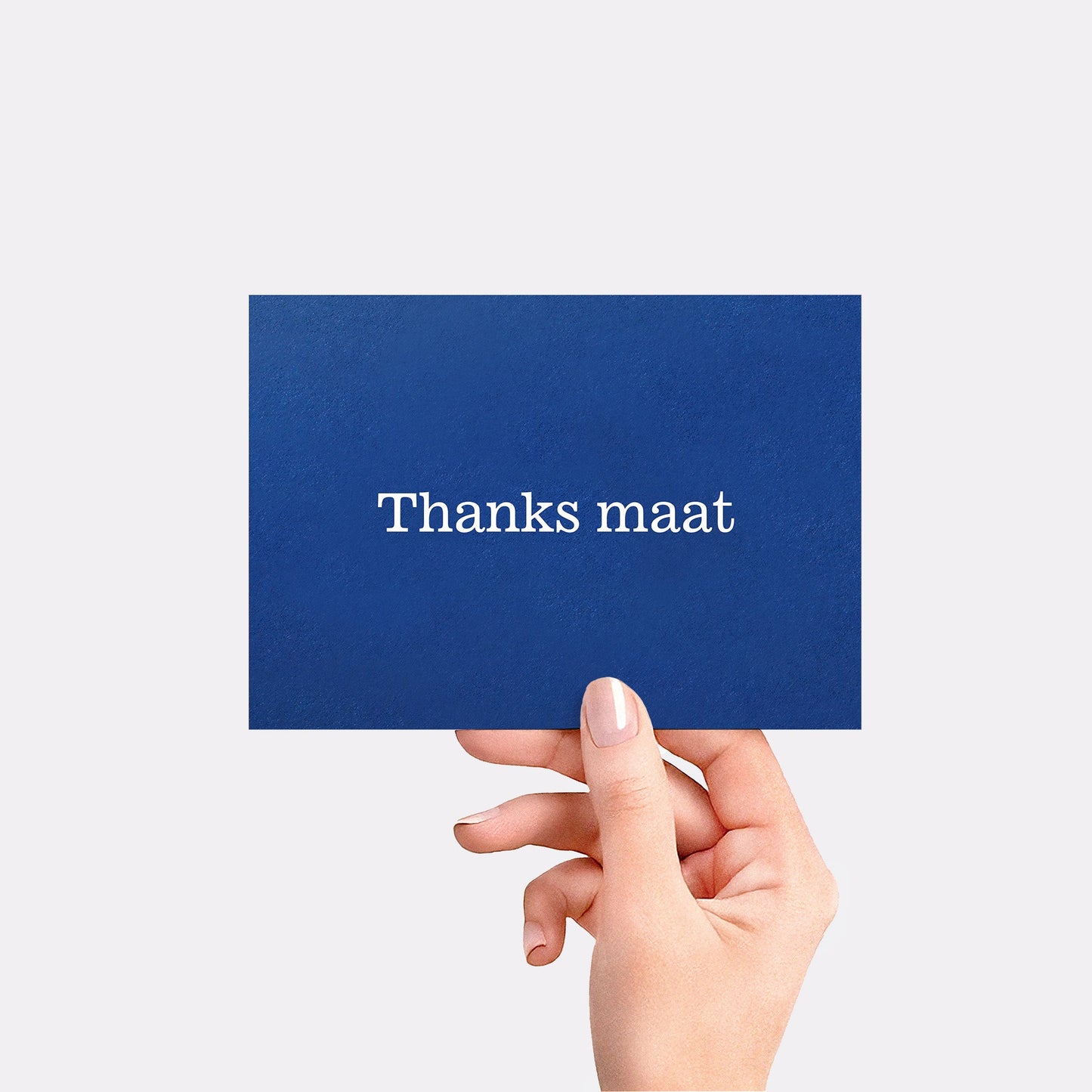 Thanks maat - Blue card
